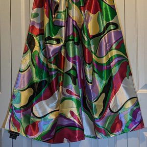 Colorful Dennis Basso Scarf